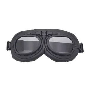Lunettes de casque de motocross rétro-Steampunk ATV Cruiser Lunettes tout-terrain pour MX Racing, Skating, Dirt Bike