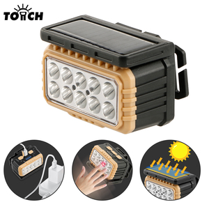 Lampe frontale à détection de mouvement à charge <span class=keywords><strong>solaire</strong></span>, étanche IP65, lampe de travail, lampe de camping haute luminosité, lampe frontale d'escalade - Product Image 1