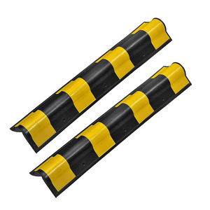 Protector de esquina de seguridad de estacionamiento de goma de longitud estándar en stock, Protector de <span class=keywords><strong>pared</strong></span> para advertencia de garaje - Product Image 2