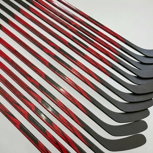 Bâton de hockey sur glace professionnel en fibre de carbone 100% coloré, pour droitier/gaucher, avec plusieurs lames - Product Image 1