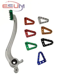 Esum cnc alavanca do freio do pé, de alumínio, para dirt pit bike ktm 125sx 125xc-w 2017 250exc-f 450sx-f 350sx-f