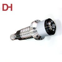 Eje de Fresado Motorizado de Accionamiento Directo BT30 10000 RPM con Rodamientos de Precisión, Barra de Prueba de 300 mm x 0.008 mm para Mecanizado de Alta Velocidad TW 1