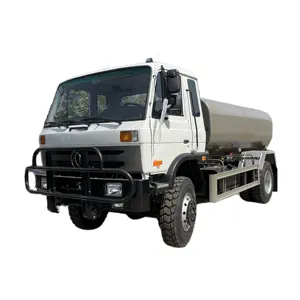 דונגפנג 10m3 משאיות מיכל מים 2024 דונגפנג 190hp 4x4 10 קוב משאית מיכל מים למכירה