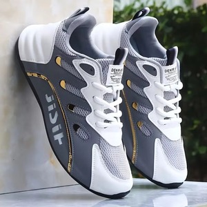 Chaussures pour hommes en maille, style estival, mode, polyvalentes, à semelle souple, chaussures décontractées, baskets pour hommes - Product Image 4