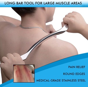Chất lượng cao biểu tượng tùy chỉnh mô mềm Huy động vật lý trị liệu Công cụ thép không gỉ gua SHA cơ bắp <span class=keywords><strong>scraper</strong></span> massage công cụ thiết lập - Product Image 6