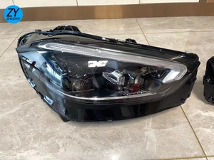 Version haut <span class=keywords><strong>de</strong></span> gamme 2022-2024 pour Mercedes-Benz Classe C W206 C200 C260 12V, nouveau bloc optique avec <span class=keywords><strong>feux</strong></span> <span class=keywords><strong>de</strong></span> <span class=keywords><strong>jour</strong></span> à LED - Product Image 4