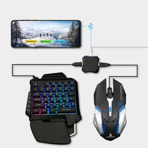 1 set di Gioco Tastiera + Mouse + Convertitore Adattatore Per Il Gioco PUBG Mangiare Pollo Per Android IOS Portatile - Product Image 1