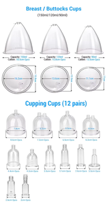 Appareil amincissant 4-en-1 G8 Pro à vibrations et aspiration avec 33 ventouses, masseur chauffant pour le corps et les fesses, usage domestique, matériau ABS - Product Image 2