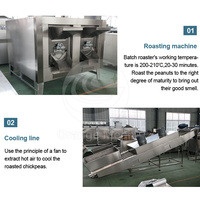 Chaîne de production industrielle ORME pour la fabrication de tahini croustillant, machine à beurre de cacahuète, prix
