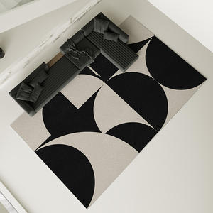 Tapis et carpettes abstraits, style dessin animé, fabrication mécanique, grande taille, tapis de lit pour salon et chambre à coucher - Product Image 4