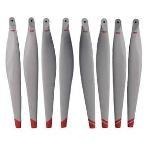 ใบพัดแท้ T50 ขายดี ทนทานสูง ผลิตจากพลาสติกสีขาว สำหรับเครื่องพ่นยา Agras T50 T40 หมุนทวน/เดินตามเข็มนาฬิกา อะไหล่เครื่องจักรกลการเกษตร - Product Image 5