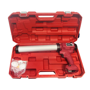 <span class=keywords><strong>Pistola</strong></span> <span class=keywords><strong>de</strong></span> <span class=keywords><strong>silicona</strong></span> eléctrica <span class=keywords><strong>de</strong></span> grado industrial <span class=keywords><strong>de</strong></span> 20 V con batería, <span class=keywords><strong>de</strong></span> doble propósito, <span class=keywords><strong>de</strong></span> un solo tubo, para sellar juntas y aplicar pegamento. - Product Image 6