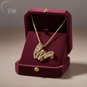 UMJewelry Collar de Plata al por Mayor, Chapado en Oro, Apto para Hombres y Mujeres, Regalo de Compromiso, Aniversario, Uso Diario, Fiesta - Product Image 4