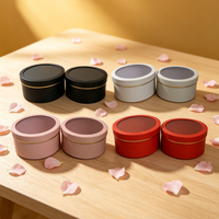 Boîte à fleurs ronde en PVC avec bordure dorée de luxe, boîte en papier cylindrique multicolore pour rose éternelle, demande en mariage, emballage cadeau d'anniversaire