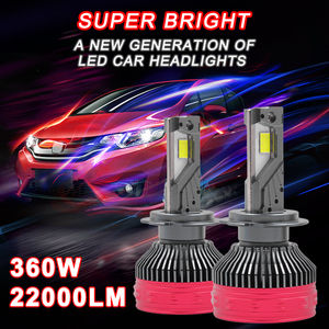 FSYLX F180 H4 faro Led 360W 22000LM H7 H4 H11 H13 9005 9006 H8 bombillas de <span class=keywords><strong>faros</strong></span> Led Canbus H1 faro Led Para Auto 12V - Product Image 5