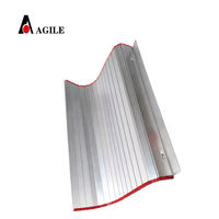 Plat Flexible CNC Machine Bouclier Roulant Rideau Tablier Couverture Enrouler Soufflet En Aluminium SOUFFLET COUVERTURE Garde Bouclier