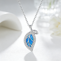 Collier pour femme au design géométrique, zircon et opale, style européen et américain, élégant et simple, chaîne de clavicule