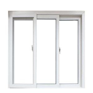 Fenêtre coulissante horizontale en <span class=keywords><strong>PVC</strong></span> petit format à <span class=keywords><strong>prix</strong></span> abordable, avec moustiquaire en fibre de verre, en UPVC <span class=keywords><strong>blanc</strong></span> pour maison - Fournisseur chinois - Product Image 2