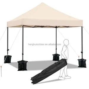 Heavy Duty luxury 3x3m Durable Waterproof Easy Pop up Canopy Tent Garden Parasol Camping Canopy Gazebo Tent for sale