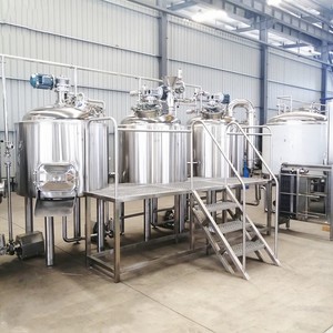 Equipo para Cerveza Artesanal TEK Machinery 300L, Precio de Fábrica, Equipo para Elaboración de Cerveza 500L, Fermentadores de Cerveza - Product Image 3