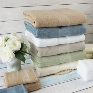 <span class=keywords><strong>2025</strong></span> phong cách mới nóng bán 100% cotton satin nhà tắm Khăn Thiết lập tùy chỉnh sang trọng bông terry hấp thụ cao phòng tắm mặt khăn - Product Image 3