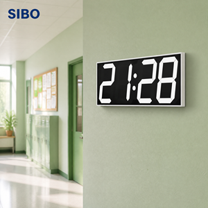 Reloj <span class=keywords><strong>Despertador</strong></span> Digital Inteligente LED DC POE de Escritorio y Pared, Reloj Electrónico ABS para Mesita de Noche y Oficina con Funciones de Snooze y <span class=keywords><strong>Despertador</strong></span> - Product Image 5
