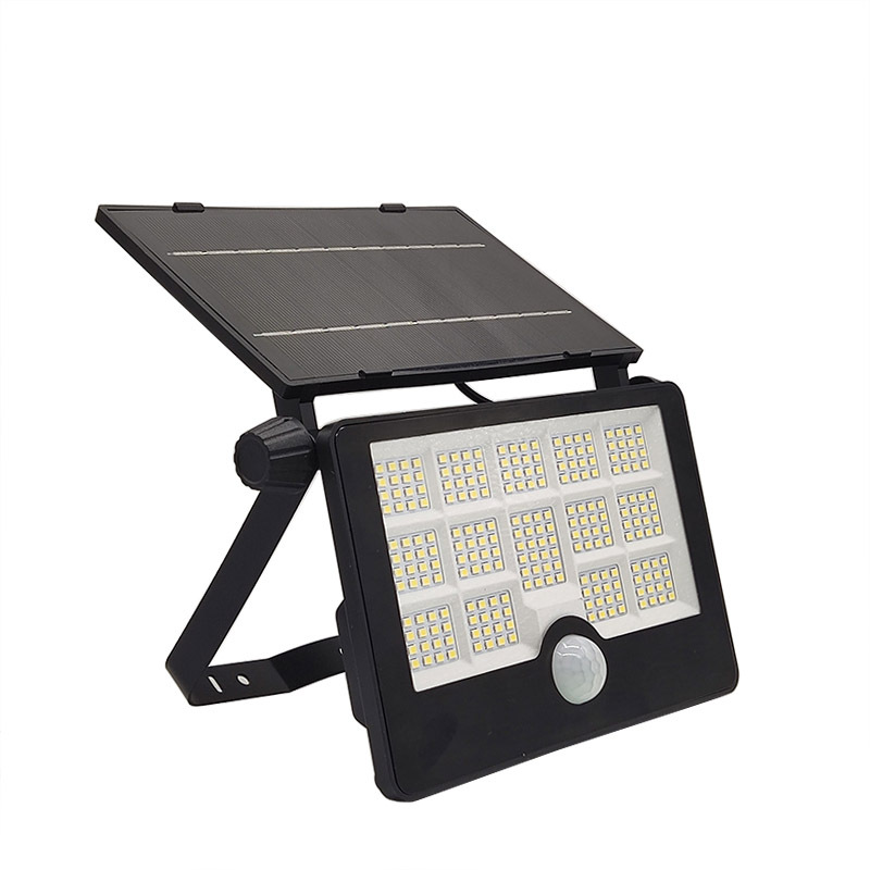 New Outdoor Landscape IP65 Rating Solar Wall Light with Body Induction & Rotation Design LED Garden Garage Road Lamp