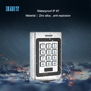 Không thấm nước IP67 kim loại trường hợp 125Khz EM4200 tk4100 cửa duy nhất Bàn Phím Độc lập điều khiển truy cập cho hệ thống kiểm soát truy cập - Product Image 2