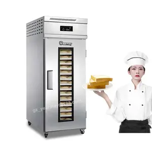 Padaria Comercial Usado Digital Croissant Bread Proofer Máquina Máquina De Fermentação De Pão Máquina De Fermentação Totalmente Automática