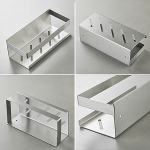 Mensola <span class=keywords><strong>doccia</strong></span> moderna autoadesiva in acciaio inox 304, portaoggetti da bagno nero, <span class=keywords><strong>porta</strong></span> <span class=keywords><strong>shampoo</strong></span> - Product Image 5