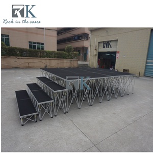 เวทีเคลื่อนที่แบบอลูมิเนียมสำหรับติดตั้งพื้นกลางแจ้งสำหรับใช้ในงานคอนเสิร์ต - Product Image 3