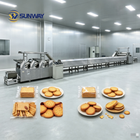 Machine extrudeuse pour la fabrication de biscuits croustillants cuits au four, de snacks au blé, ligne de production alimentaire à base de farine