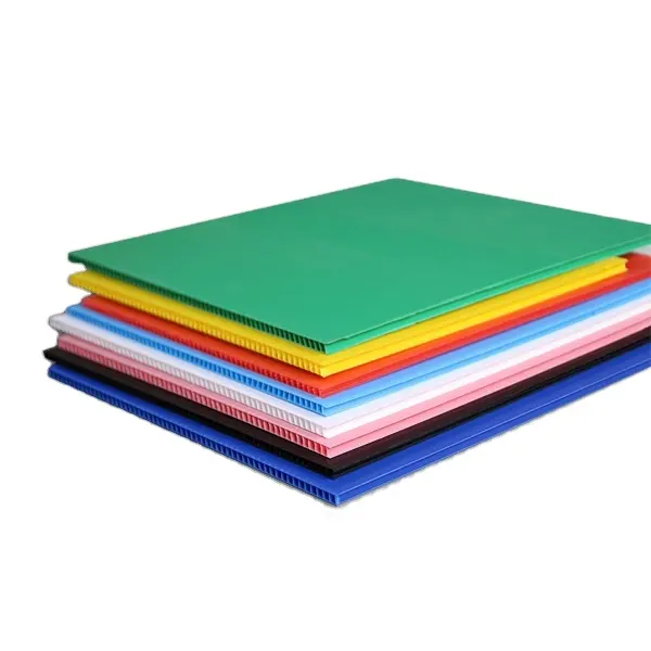 ground protection mat PP hollow sheet Core Plastic Boards sheet For floor protection