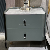 Cadre de lit rembourré en cuir king-size de luxe 2023 Nouveau design Ensemble de meubles de chambre à coucher Villa Home Lits rembourrés exclusifs