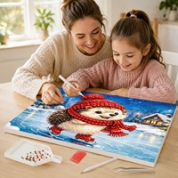Fabricant de décorations de Noël originales, fournisseur en dropshipping, ornements de Noël faits à la main, jouet hérisson, peinture perlée 5D