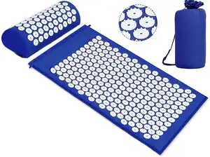 Eco Friendly Complete Therapy Acupressure Nail Mat Acupressure Matt And Pillow Set