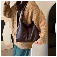 Sac à bandoulière Hobo Vintage pour femmes, sac à main rétro en cuir PU de grande capacité, sac à main sous le bras
