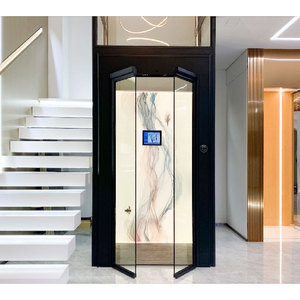 CE 200kg 400kg hidrolik Villa ev asansör açık kapalı 3 kat 4 seviyeleri - Product Image 5