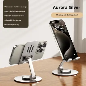 Support de bureau rotatif portable pour tableau de bord de tablette de téléphone multifonctionnel pour prendre des photos en direct <span class=keywords><strong>TikTok</strong></span>-pliable - Product Image 6