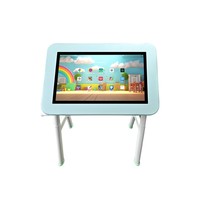 Bureau de jeu ergonomique avec écran tactile et hauteur réglable, table de jeu intelligente moderne