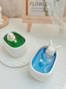 ฟองอาบน้ำทรงอินสตาแกรมกลิ่นหอมอ่างอาบน้ำรูปทรงสัตว์ขนาดเล็กน่ารักตกแต่งห้องนอนเทียนหอม - Product Image 2