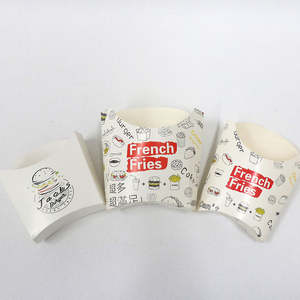 Embalaje de comida desechable ecológico artesanal de pared simple personalizado para pollo frito Nuggets Wings <span class=keywords><strong>Hambur</strong></span> Box comida rápida Almuerzo - Product Image 3