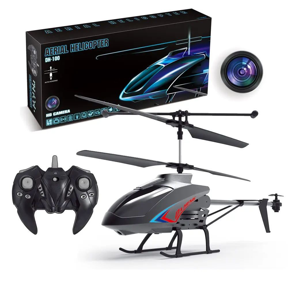 2.4GHz Large RC Helicopter Toy Altitude Hold Remote Control Drone UAV Helicopter With WIFI 720P HD Camera