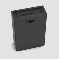 Boîtier de batterie mural personnalisé 12v 24v 48v 51.2v 280ah boîtier vide de batterie au lithium Lifepo4 bricolage pour le stockage de l'énergie solaire