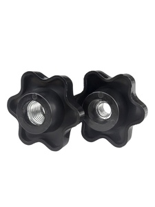 Nhựa tay thắt chặt các loại hạt xử lý chủ đề sao đen ngón tay cái các loại khác nhau của nhựa ngón tay cái vít núm hạt - Product Image 6