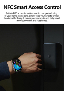 TK67 1.95" AMOLED <b>Smart</b> Watch with Air Pump Blood ECG NFC Access <b>Control</b> BT Calling Smartwatch - Product Image 5