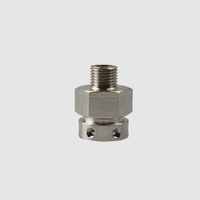 Raccord de pulvérisation haute pression en laiton de 16 mm avec vanne de type supérieur, capacité 1L, pour jardinage, aménagement paysager, suppression de la poussière et refroidissement