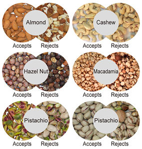 Wenyao Trieuse chromatique à 5 chutes de qualité supérieure, grande capacité, livraison rapide, pour fruits frais et secs (noix, raisins secs) - Product Image 5