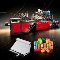 Machine automatique haute vitesse pour sacs de messagerie à crochet