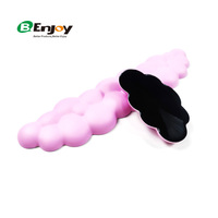 Clavier de nuage de surface en cuir souple avec repose-poignet en mousse à mémoire de forme tapis de souris étanche ensemble de jeu PC disponibilité en stock